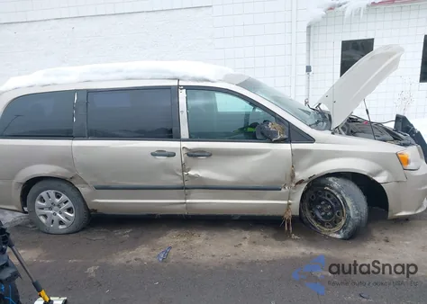 2013 Dodge Grand Caravan American Value Pkg z USA, uszkodzony, nr VIN 2C4RDGBG1DR799409